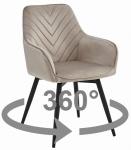 360&deg; p&ouml;&ouml;rlev s&ouml;&ouml;gitool Nana360, beež