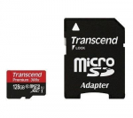 Transcend microSDXC 128GB Class 10 UHS1 + Adapter