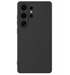 "Shell" k&otilde;va silikoon (TPU) &uuml;mbris &ndash; must (Galaxy S25 Ultra)