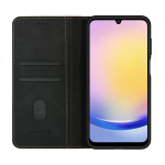 Evelatus Samsung Galaxy A25 telefoni raamat&uuml;mbris Must