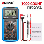 ANENG DT9205A-12 1999 loendused Digitaalne Multimeeter AC/DC Pinge Vool Tester Elektriline M&otilde;&otilde;teseade Professionaalne Analoog Multimeeter, DT9205A-12 Mėlyna dėžutė