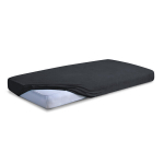 FROTTE PREMIUM liibuv leht 150x190, 160x200x20, must_48, MATEX
