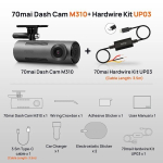 70ms videosalvesti - diafragma, &ouml;ine vision, nutika h&auml;&auml;le juhtimine - M310 N HW Kit UP03, 32 GB TF -kaart