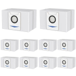 Tolmuimeja kott Ecovacs Deebot X1 Omni/X1E Omni/X1 Turbo/T20 Omni/T20E Omni [Partii 10] Tolmu eemaldamise kottide vahetus