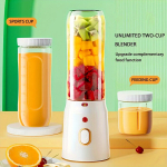 Kaasaskantav Elektriline Mahlakann Komplekt Kahe Tassiga - Laetav, 1500mAh Liitiumaku, Multifunktsionaalne Blender.
