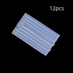 12tk/22tk/32tk ultra l&auml;bipaistev silikoon kuumliimipulk, DIY k&auml;sit&ouml;&ouml; jaoks., 12 vnt