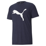 Meeste treenings&auml;rk PUMA TRAIN FAV HEATHER CAT SS TEE PUMA Peacoat - 52013906, sinine