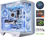Arvuti MDATA GAMING ArcticX Pro Ryzen 7 7800X3D 64GB 4TB SSD RTX 5070Ti Windows 11