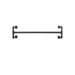 Riidestange 112x30x29.3cm, must, Riidepuu, SONGMICS HSR64BK, 110 x 30 x 29.3 cm, Must