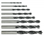 Puuriterade komplekt puidule Vorel, 8 tk
