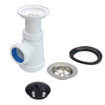 Sifon - Fontastock - FSKFSI004 - Laiendatav 1-1/4" 32/40 - Horisontaalne v&auml;ljalaskmine - V&auml;ljalaskegrill