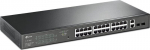 TPLINK 28-porti gigabit lihtne SmartSwitch 28-porti gigabit lihtne Smart Switch koos 24-porti PoE+ga