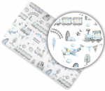 Voodilina kummiga puuvill My Baby,140x70