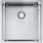 Roostevabast terasest valamu Franke Box, BXX 210/110-40, ekstsentriline ventiil