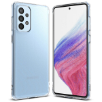 Ringke Fusion Matte tpu case with a translucent Samsung Galaxy A73 gel frame (Half transparent)