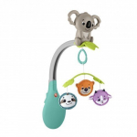 Mobiilne FISHER PRICE Koala 3-&uuml;hes muusikaline v&otilde;revoodi- ja jalutusk&auml;ru-m&auml;nguasi