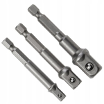 Adapteri komplekt Hogert 1/4"3/8"1/2" Crv - HT1S445