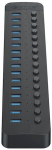 Orico aktiivne Usb 3.0 jaotur, 16x Usb-a, 5gbps, 78w, must