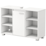 Valamu kapp 30x90x60 cm valge puit