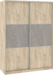 Riidekapp Rico 160A, hall/heledahall