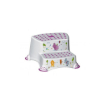 Keeeper Astmelaud Hippo 0610031100012, 40 cm x 37 cm x 21 cm, pol&uuml;prop&uuml;leen, termoplastne kumm, valge, lilla, 120 kg, 2 astet