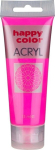 Happy Color akr&uuml;&uuml;lv&auml;rv 75ml, fluo roosa