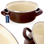 Pott emailitud Orion Brown 14cm 600 ml
