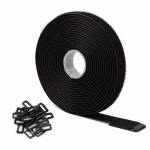 Plastist kaablisidemed, kleepuvad, 60 tk
