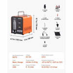 Autot&ouml;&ouml;stuse suitsu lekke detektor 18x12x17 cm Must Oranž Teras