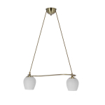 Candellux rippvalgusti Serano, kuldne/valge