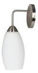 Candelluxi seinalamp Modus 21-10547, valge/nikkel