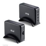 Club3D Laadija CAC-1918, 240 W, 4 USB Type-C, PD 3.1, PPS, OCP, OVP, SCP, OTP, &Uuml;ksne, Must
