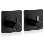 Isekleepuv konks must Orion Radka 4.5x4.5cm 2 tk.