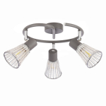 Laelamp Candellux Curtis spiraaldisainiga hall 3xE14