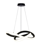 Rippvalgusti Candellux SPLOT must 28W LED, reguleeritava v&auml;rvitemperatuuriga