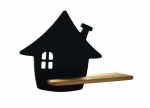 Candellux laste seinalamp House 21-84859, must/pruun