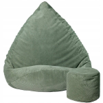 Tumba Mega Dot Velour XXL, roheline