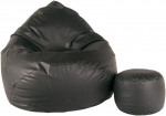 Kott-tool tumbaga Mega Comfort XXL, kunstnahk, must