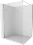 Mexen Kioto du&scaron;isein Walk-in 140 x 200 cm, triibuline 8 mm, harjatud nikkel - 800-140-101-97-09
