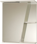 Vannitoakapp Riva SV55 peegliga, 70,2x55x21 cm, valge