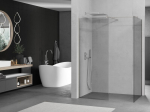 Mexen Kioto du&scaron;isein Walk-in 115 x 110 cm, l&auml;bipaistev, harjatud nikkel - 800-115-202-97-00-110