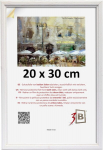 Klassikaline Vintage Puidust Pildiraam 20x30 cm Valge &mdash; pildiraam, seinaraam, sisekujundus, skandinaavia raam, plakatiraam, puidust raam, a4 raam