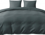 4-osaline voodipesukomplekt 2x 135x200 cm + 2x 40x80 cm hall &mdash; mikrokiust voodipesu, kaheinimese voodipesukomplekt, 4-osaline voodipesu, magamistoa komplekt, tekikotid, triikimisvaba voodipesu, pehme hall voodipesu