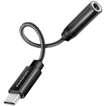 &bdquo;Axagon AXAGON ADA-HC USB-C&ldquo; &ndash; 3,5 mm (F) pistik, k&otilde;rglahutusega DAC, heliadapter, 32-bitine, 384 kHz