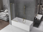 Mexen Velar L vannisein 2-leheline liuguks 75 x 150 cm, matt, kuldne - 896-075-003-31-50