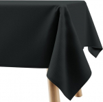 Moodne plekkikindel ristk&uuml;likukujuline laudlina 130x180 cm elegantne must &mdash; lauatekstiilid, terrassi laudlina, lauakate, žakaar laudlina, aiatekstiilid, s&ouml;&ouml;gilaua laudlina, geomeetriline muster