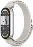 Tech-Protect Nylon Pro rihm, m&otilde;eldud Xiaomi Smart Band 8 / 9 / 10 / NFC - liiva v&auml;rvi