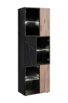 Vitrina Cannes, must/pruun