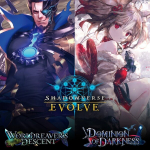 Shadowverse: Evolve Maailmarebija Alaneek ja Pimeduse Valduse Tugevduspakid