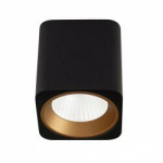 Laevalgusti Maxlight Tub kollektsioon must 6x6cm 7W 3000K C0212